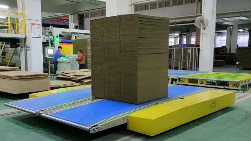 Автоматическая система вставки поддонов