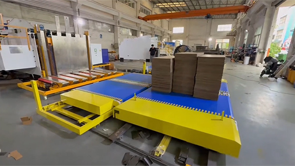 Оборудование для перемещения и транспортировки гофрокартона (подача гофрокартона в печатную машину)